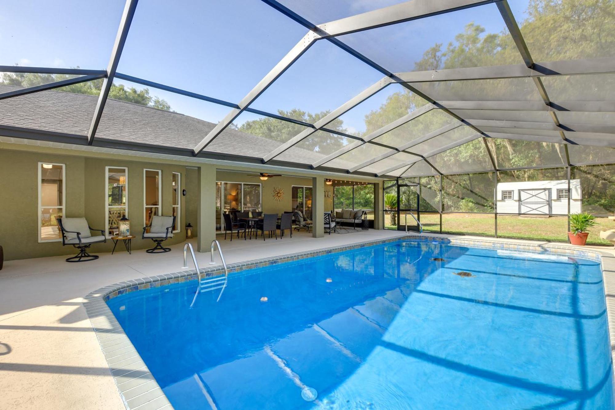 8 Mi To Rainbow Springs Dunnellon Area Home! Екстер'єр фото