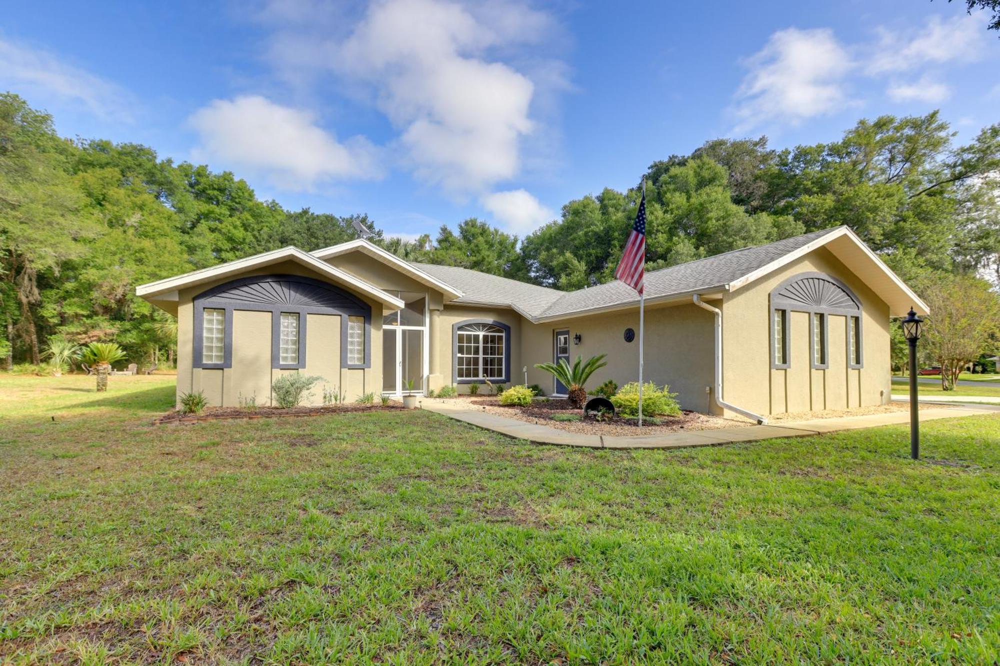 8 Mi To Rainbow Springs Dunnellon Area Home! Екстер'єр фото
