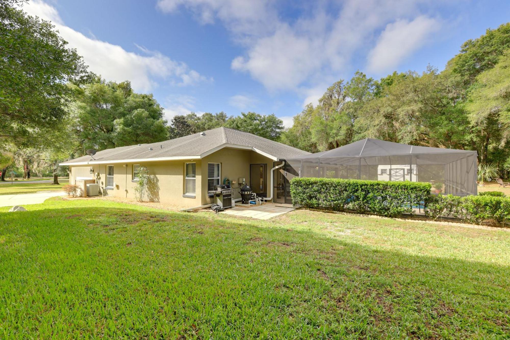8 Mi To Rainbow Springs Dunnellon Area Home! Екстер'єр фото